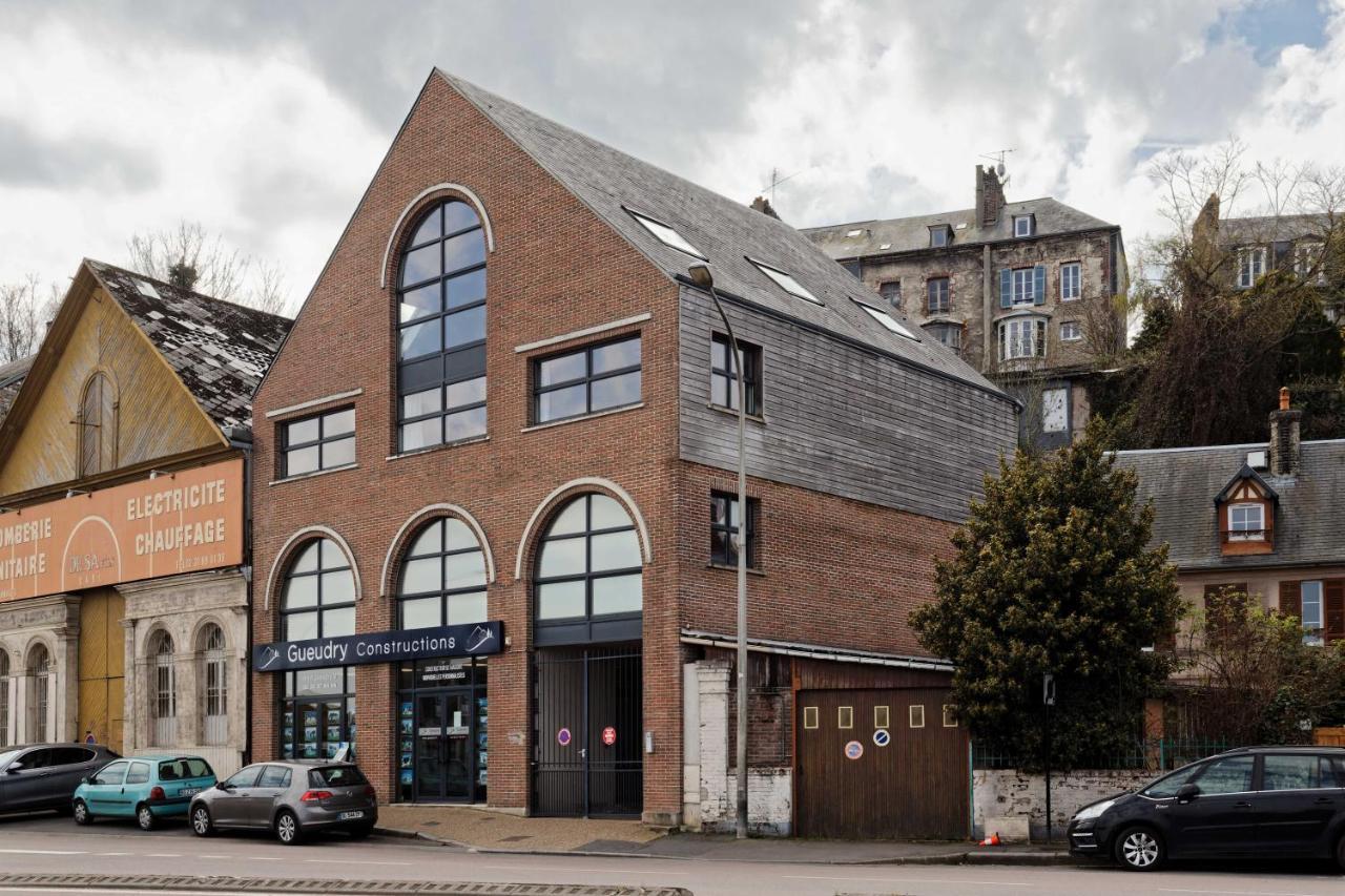 L' Annexe Du Cosmopolitain Apartment Honfleur Bagian luar foto
