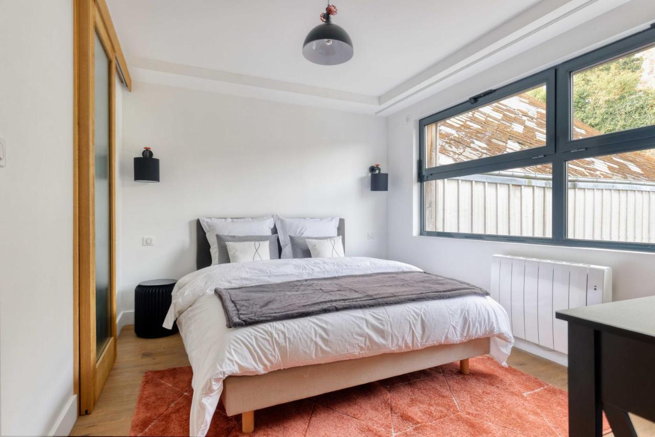 L' Annexe Du Cosmopolitain Apartment Honfleur Bagian luar foto