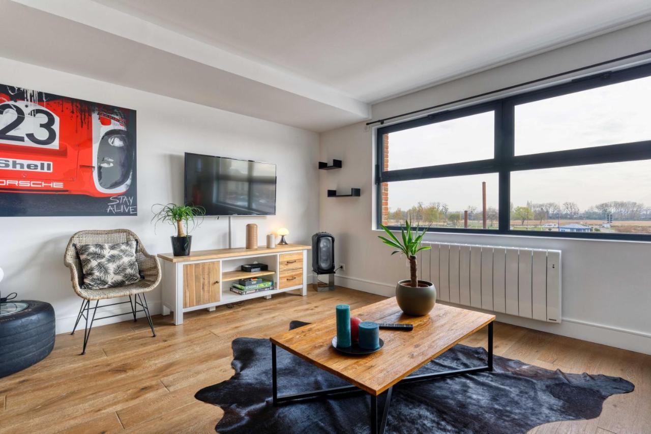 L' Annexe Du Cosmopolitain Apartment Honfleur Bagian luar foto